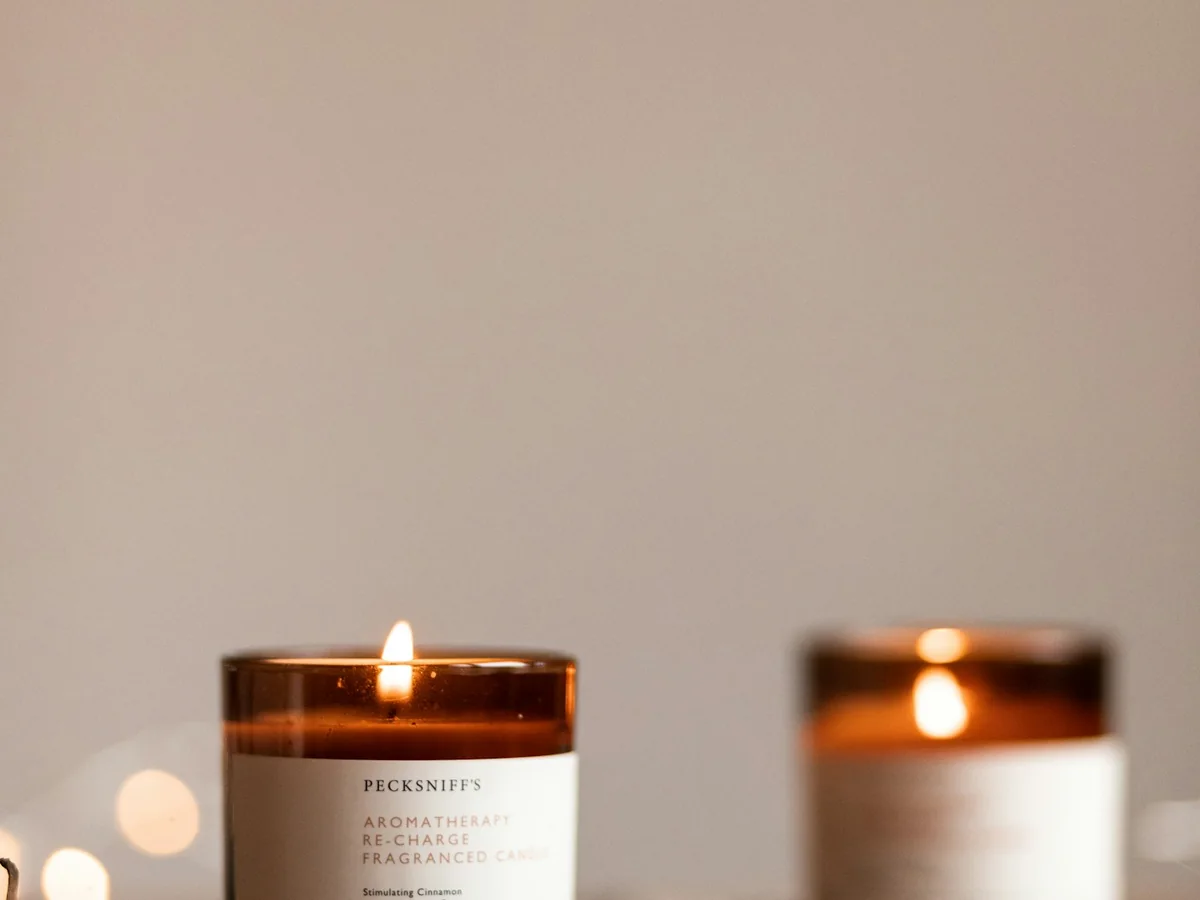 Representative candles and fragrance store photography for the fictional product Monsoon Reed Diffuser
