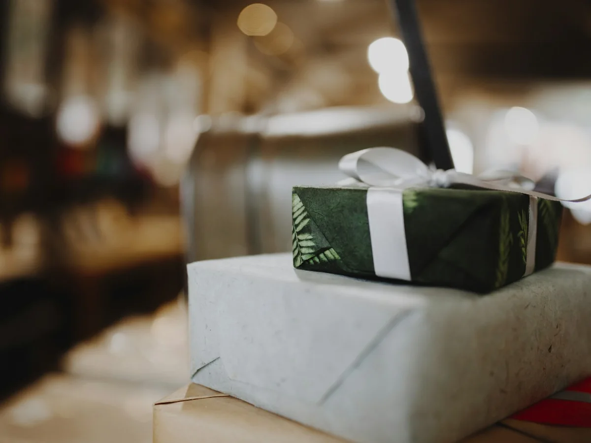 Representative gift shop photography for the fictional product Good Gesture Mini Box