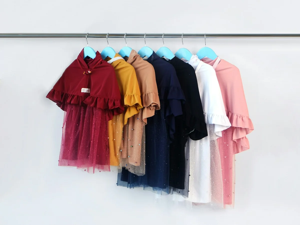 Representative kids' clothing photography for the fictional product Sunny Cotton Co-ord