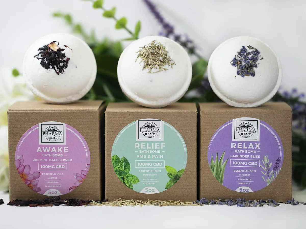 Representative beauty and personal care marketplace photography for the fictional product Gentle Bath Bar Set