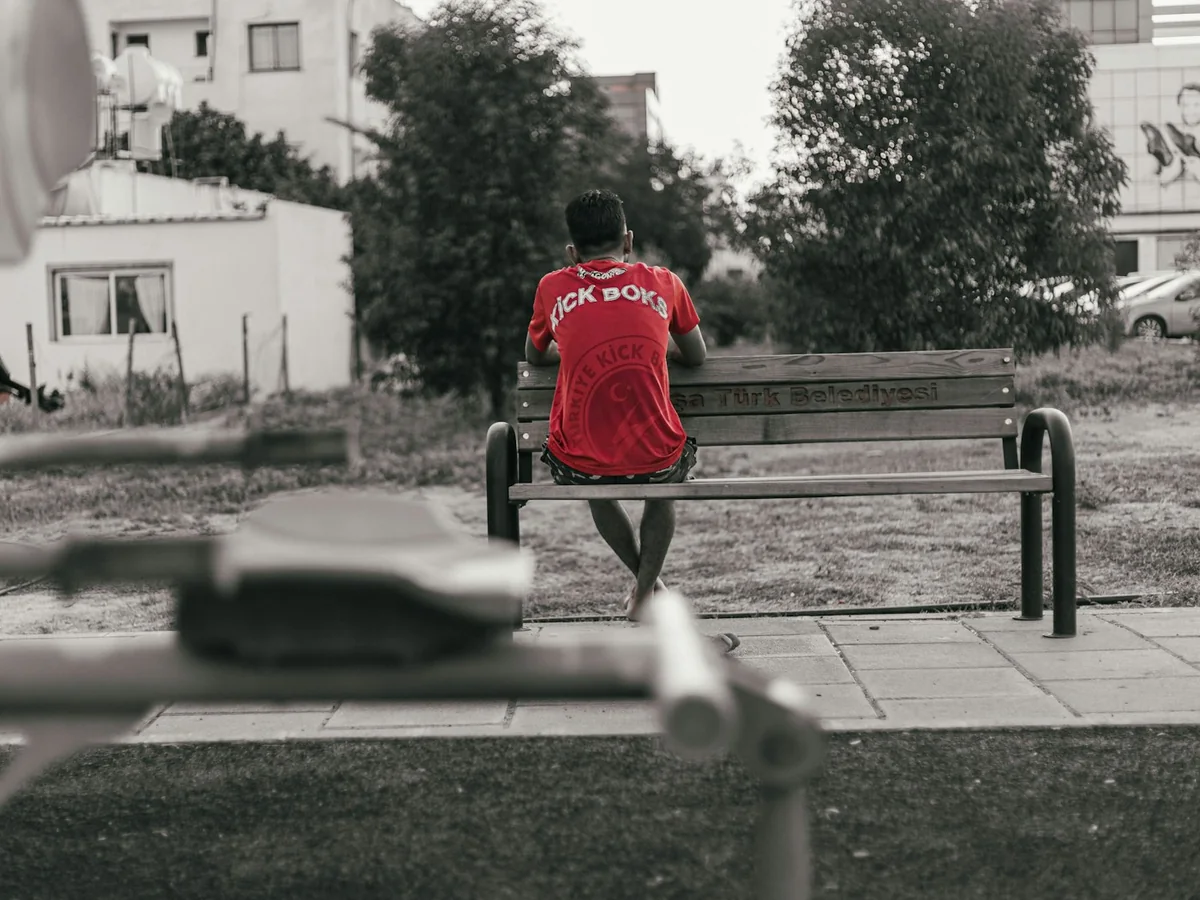 Representative sportswear and activewear photography for the fictional product Paceform Training Tee