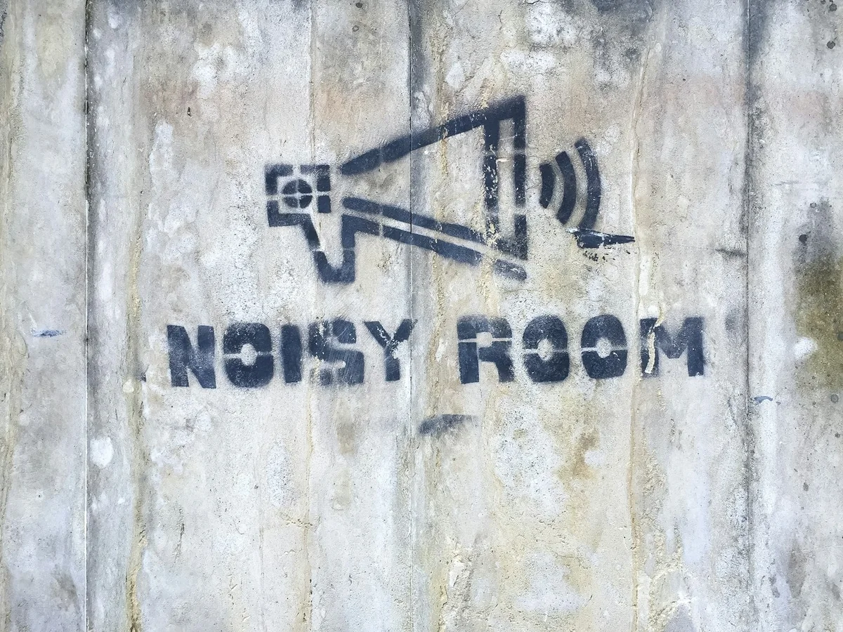Representative streetwear brand photography for the fictional product Noise Boxy Shirt