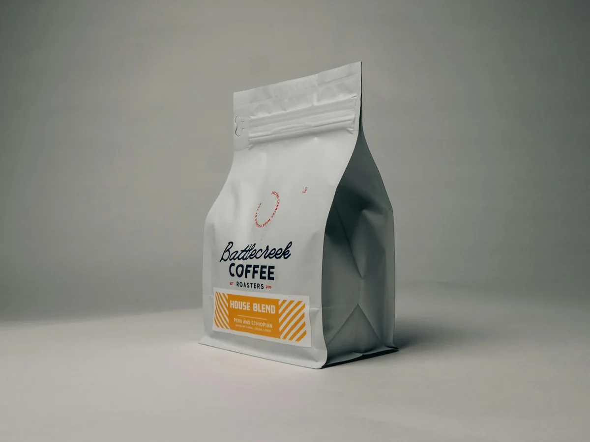 Representative tea and coffee brand photography for the fictional product Assam Leaf Tea