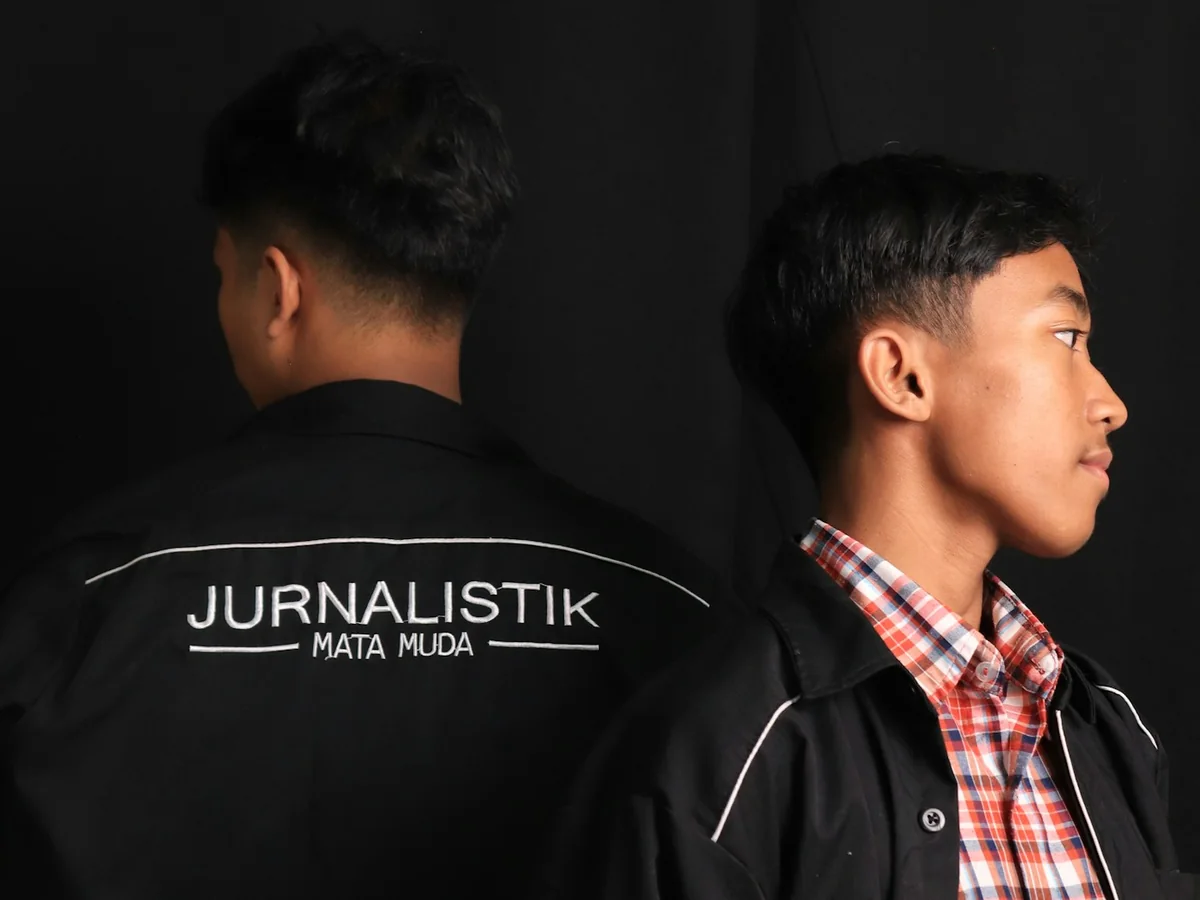 Representative school and corporate uniforms photography for the fictional product Classic School Shirt